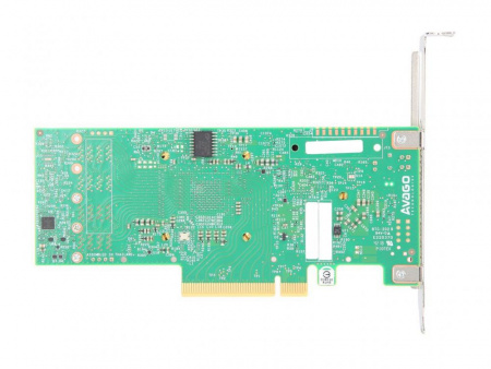 RAID-контроллер Broadcom MegaRAID 9440-8i SGL (05-50008-02 / 03-50008-02) PCIe 3.1 x8 LP, SAS/SATA/NVMe, RAID 0,1,5,10,50, 8port(2 * int SFF8643), 3408 IOC RTL {5} (id 26254)
