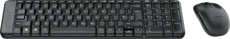 Клавиатура + мышь Logitech MK220 черная (920-003161) (id 23299)