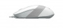 Мышь A4Tech Fstyler FM10S белый/серый оптическая 1600dpi silent USB 3but (FM10S USB WHITE) (id 39442)