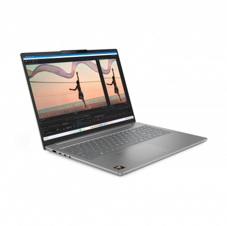 Ноутбук Lenovo IdeaPad Slim 5 16AHP10/AMD Ryzen7 8845HS/ 16Gb/ 512Gb/ 16"(2880x1800)OLED,500nits,100%,120Hz/ AMD Radeon Graphics/ WiFi/ BT/ TPM/ FHDCam+IR / 80Wh/ NoOS/ LunaGrey /1Y(83HW000CRK)(id 58053)