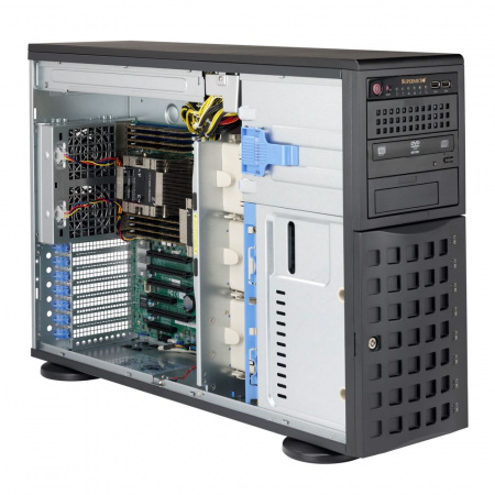 Компьютер Raskat Station 930 Middle Tower / Intel Core i9-10900X / 64GB DDR4 / 2*480GB SSD / 2*NVIDIA RTX A4000 (4*DP) / 2x LAN / Win 11 Pro / 2x1200W / 3Y (id 57774)