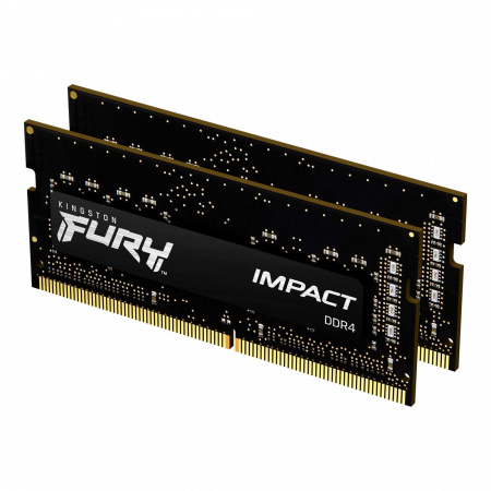 Память оперативная Kingston FURY Impact 16GB 3200MT/s DDR4 CL20 SODIMM (Kit of 2) (id 51395)